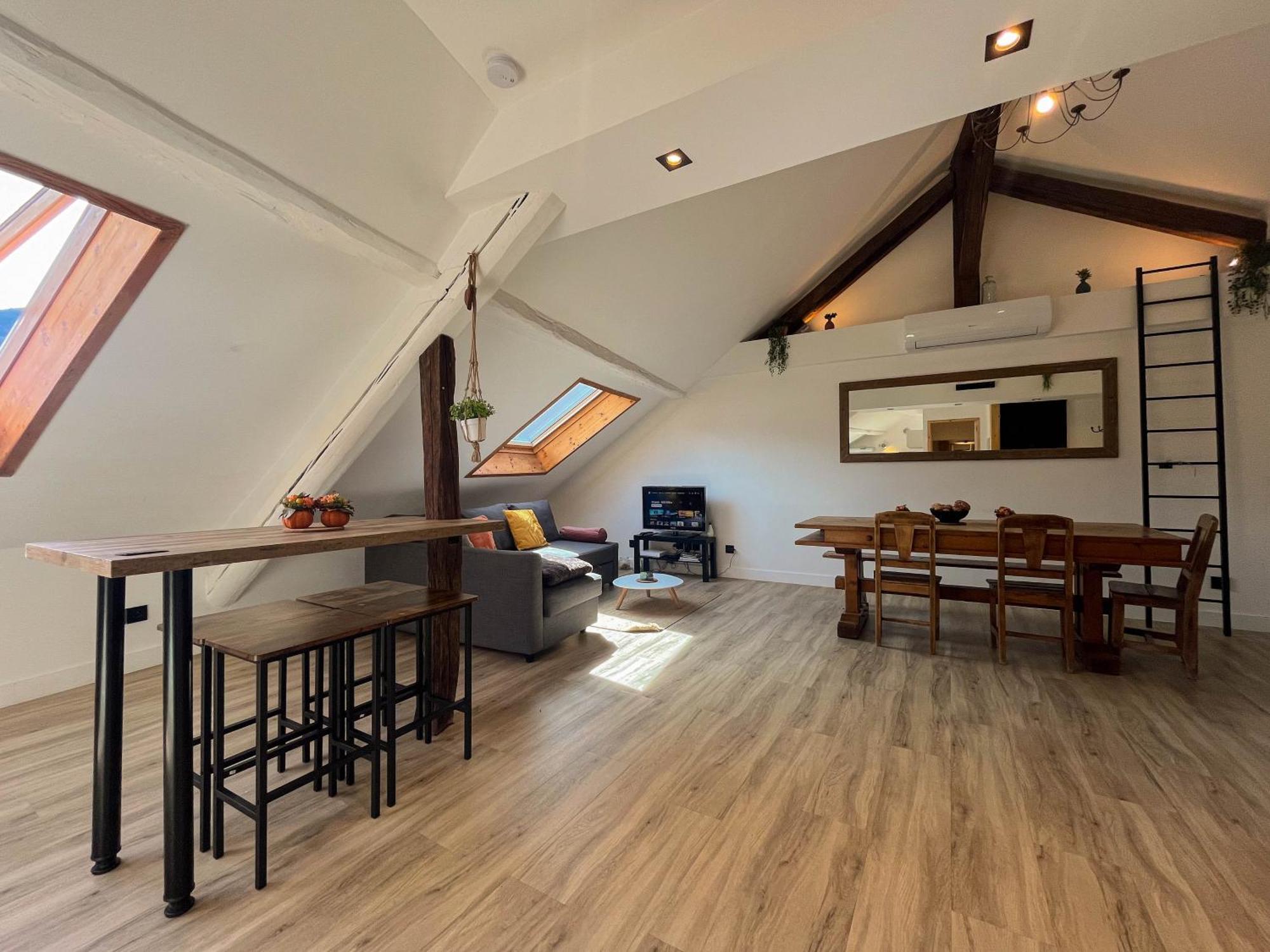 Appartement Cocon Sous Les Toits à Albertville Extérieur photo